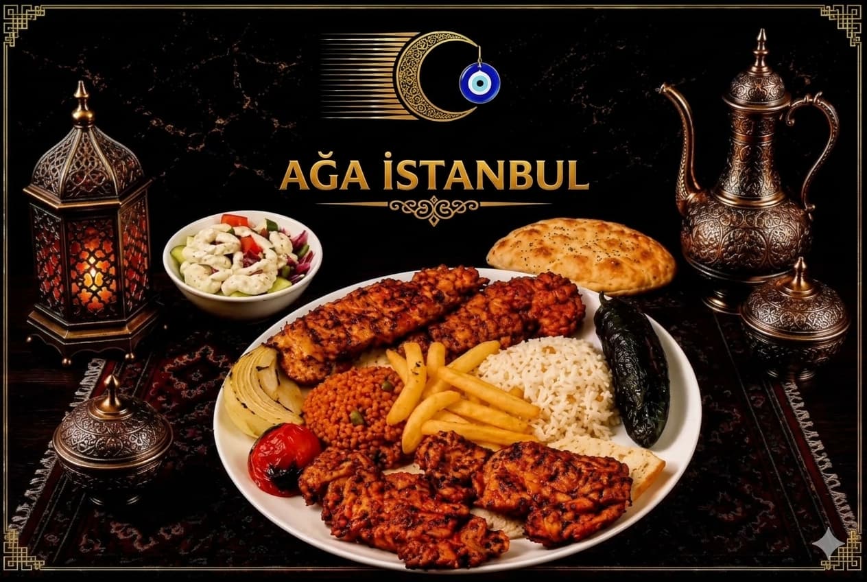 Traditional Turkish culinary selection dish number 14 at Aga Istanbul
