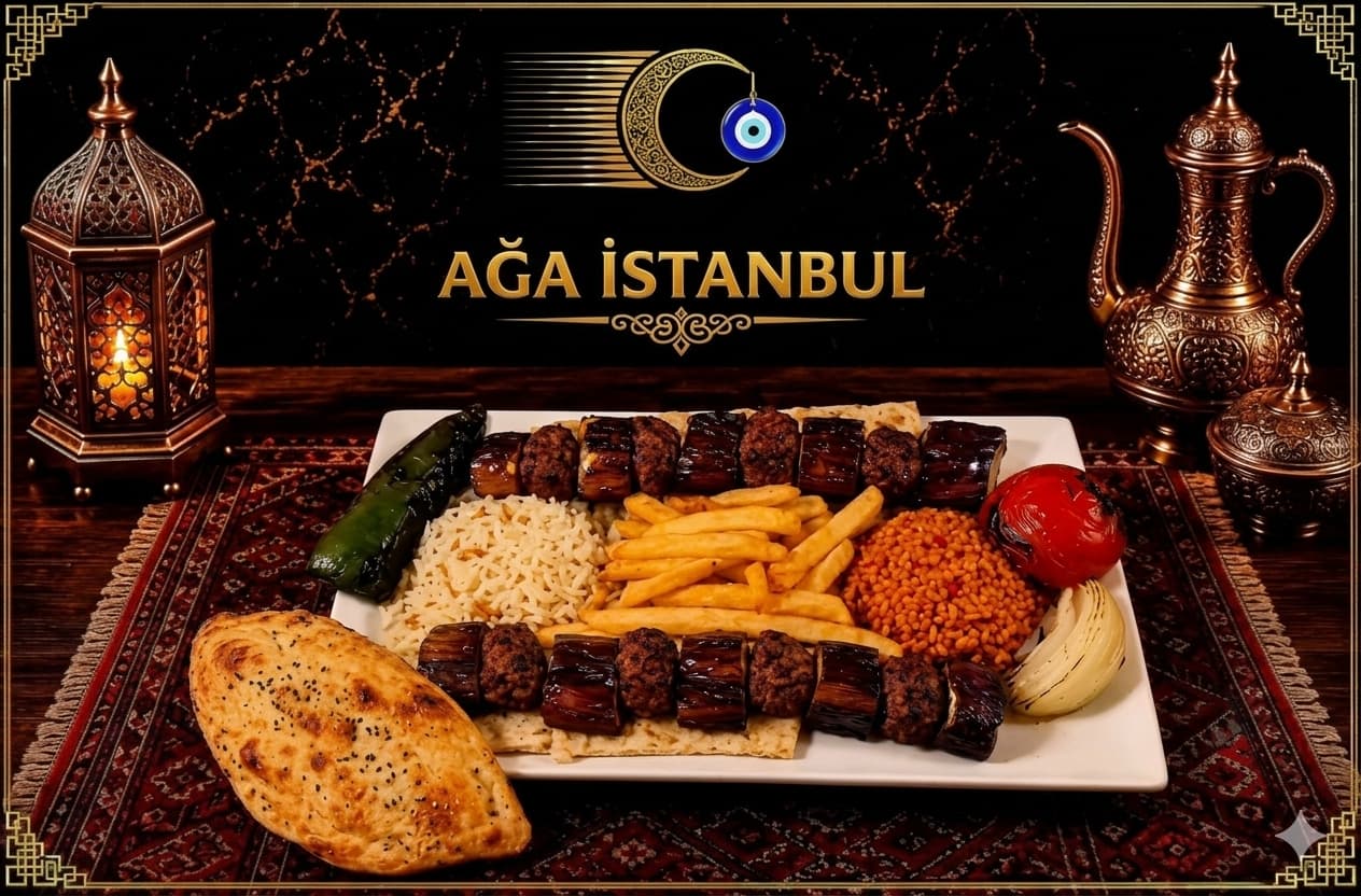 Traditional Turkish culinary selection dish number 15 at Aga Istanbul