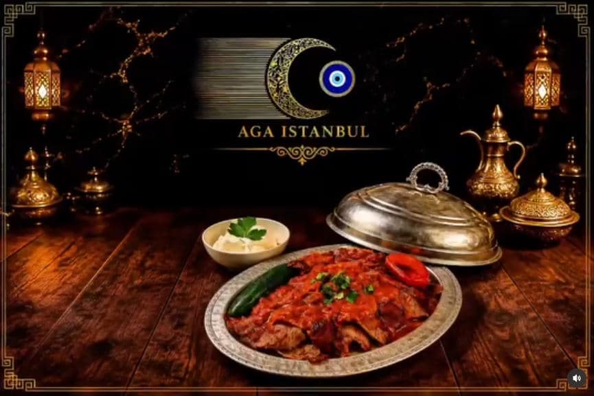 Traditional Turkish culinary selection dish number 2 at Aga Istanbul