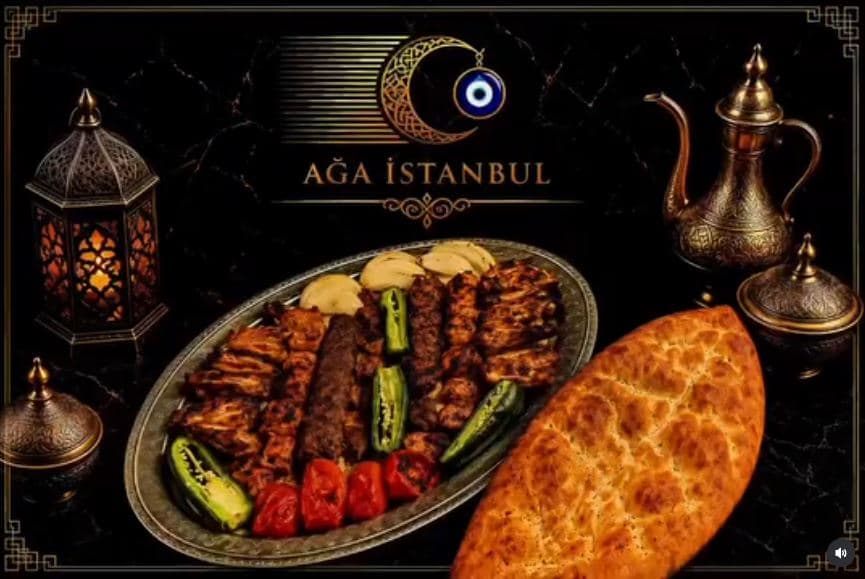 Traditional Turkish culinary selection dish number 4 at Aga Istanbul