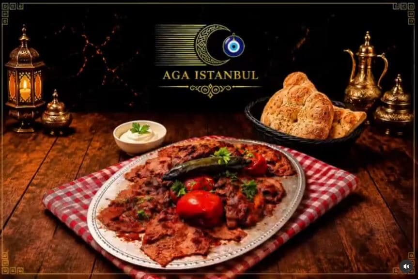 Traditional Turkish culinary selection dish number 5 at Aga Istanbul