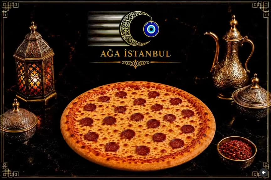 Traditional Turkish culinary selection dish number 8 at Aga Istanbul