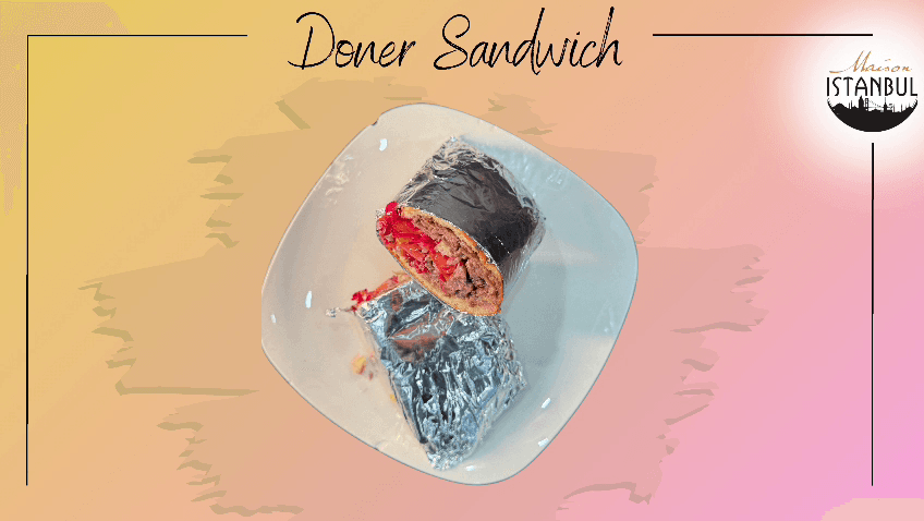 Döner Sandwich (chicken, beef or mixed) - Aga Istanbul Dish Portfolio Photo