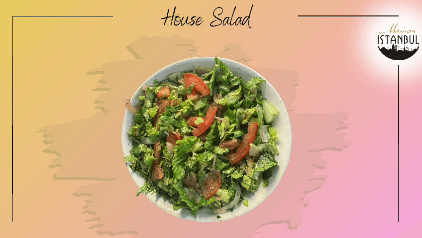 House Salad (Small / Medium / Large) - Aga Istanbul Dish Portfolio Photo