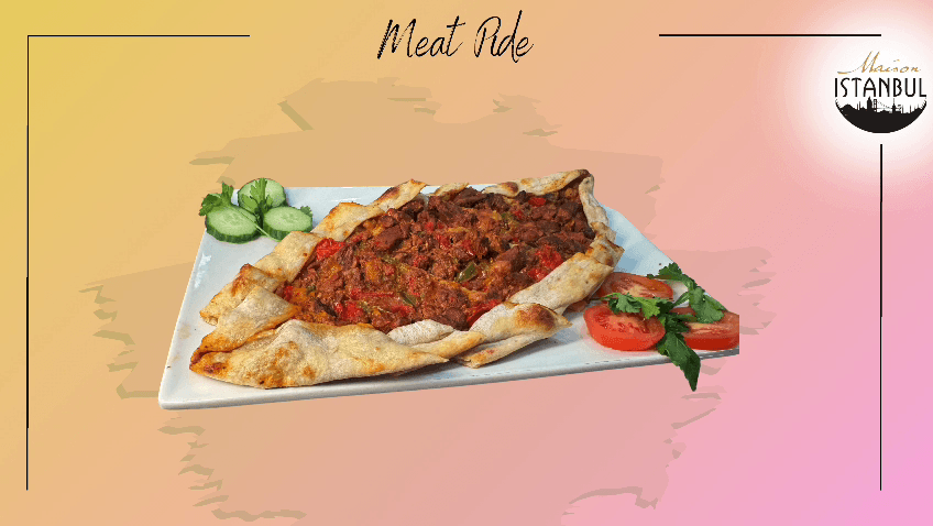 Meat Pide - Aga Istanbul Dish Portfolio Photo