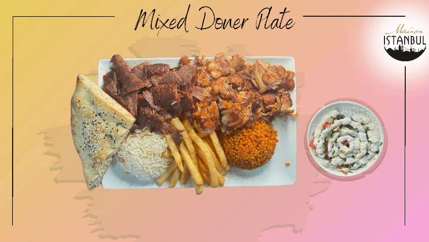 Mixed Döner Plate - Aga Istanbul Dish Portfolio Photo