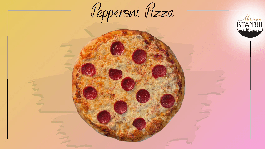 Pepperoni Pizza - Aga Istanbul Dish Portfolio Photo